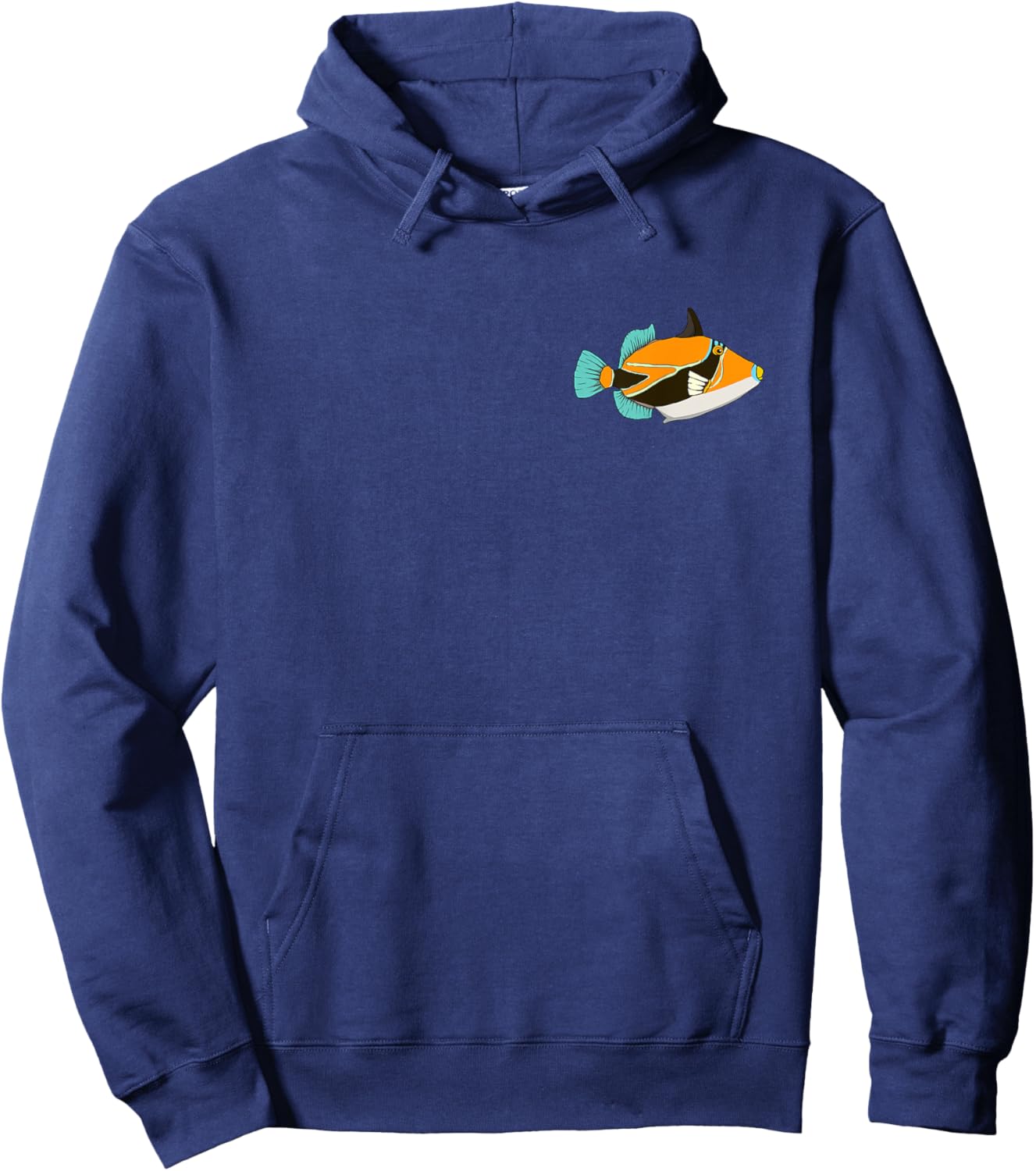 Humuhumunukunukuapua'a Hawaiian Reef Triggerfish Hawaii Hoodie - Hoodie | Navy