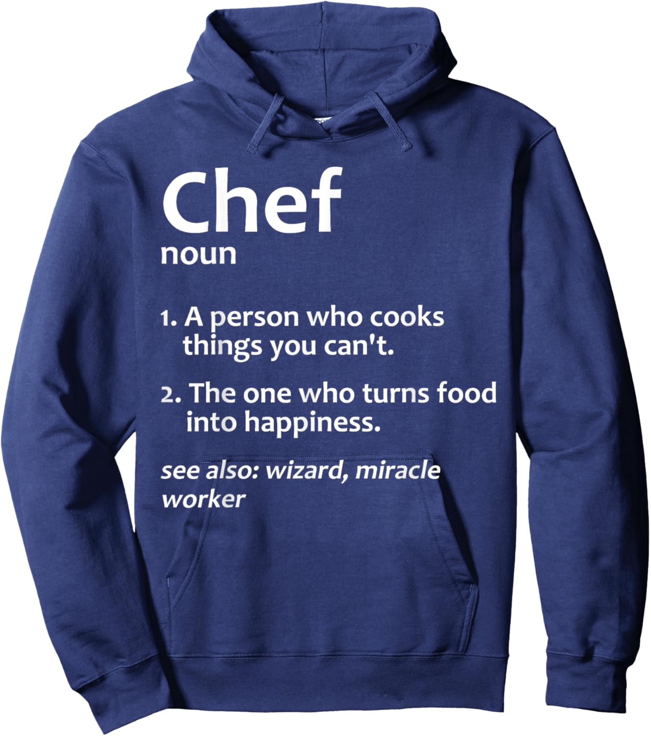 Cool Chef Design Women Cooking Culinary Cook Chef Hoodie - Hoodie | Navy