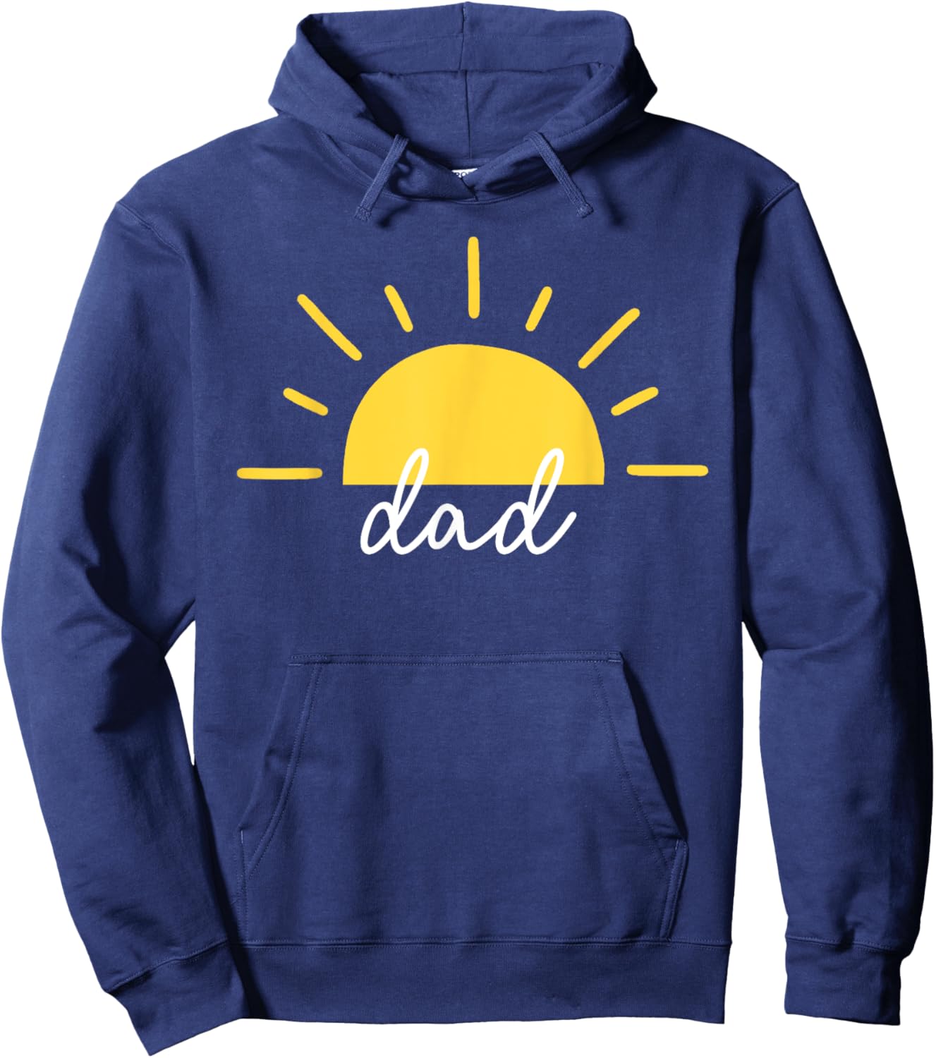 Dad of the 1st Birthday First Trip Around the Sun Party Boys Hoodie - Hoodie | Navy