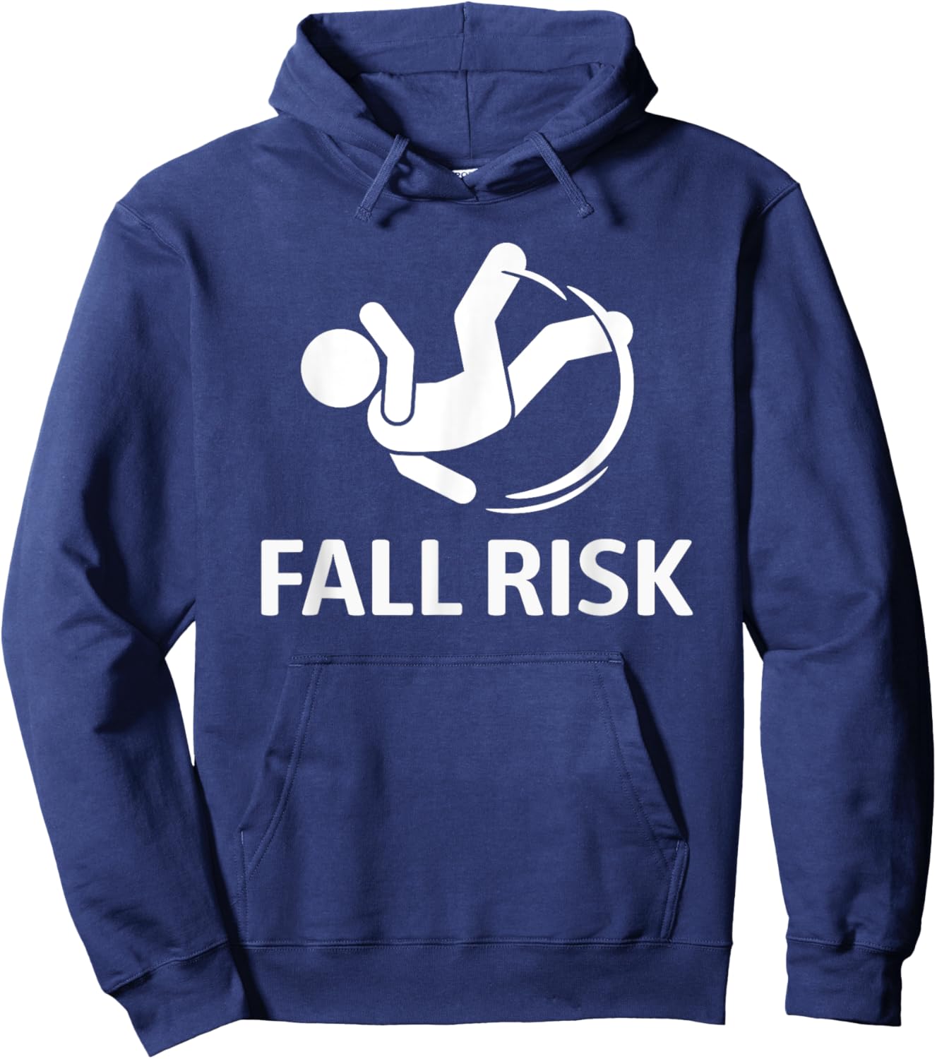 Fall Risk Balance Issues Funny Hoodie - Hoodie | Navy
