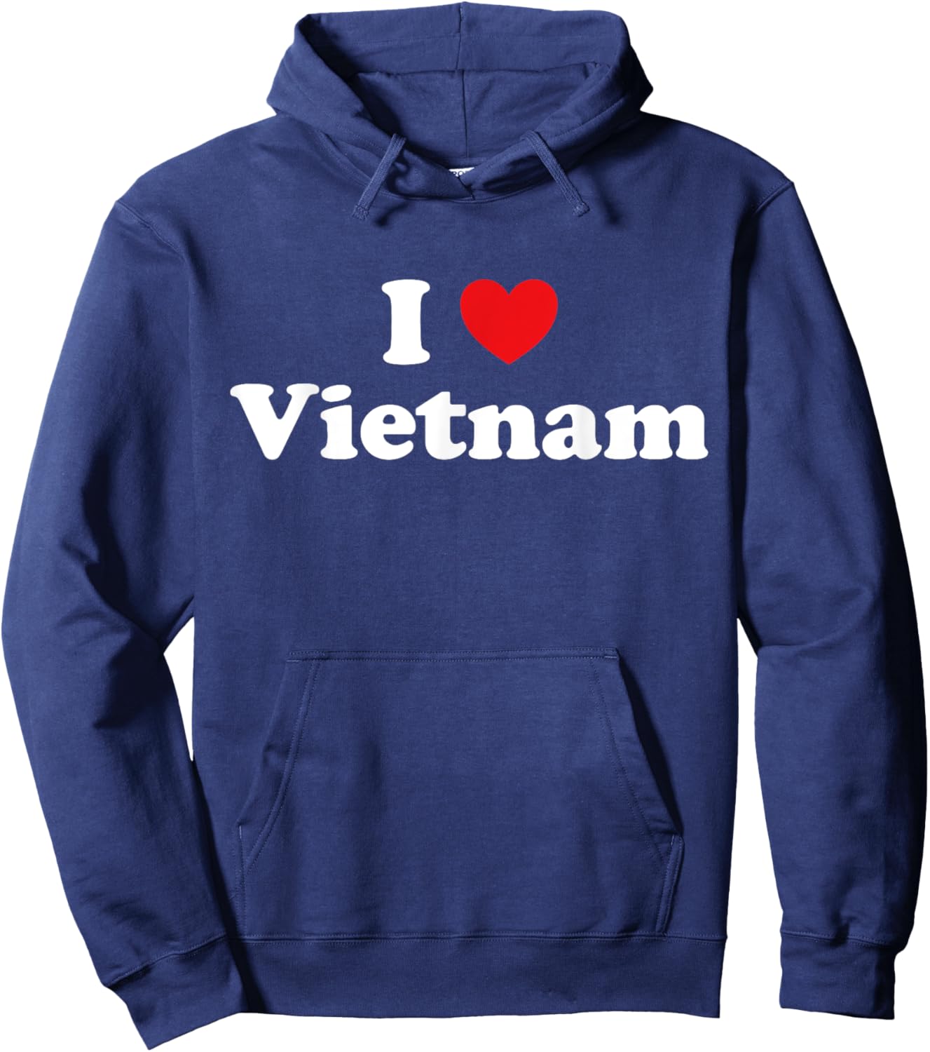 I Heart Souvenir Vietnam Travel I Love Vietnam Hoodie - Hoodie | Navy