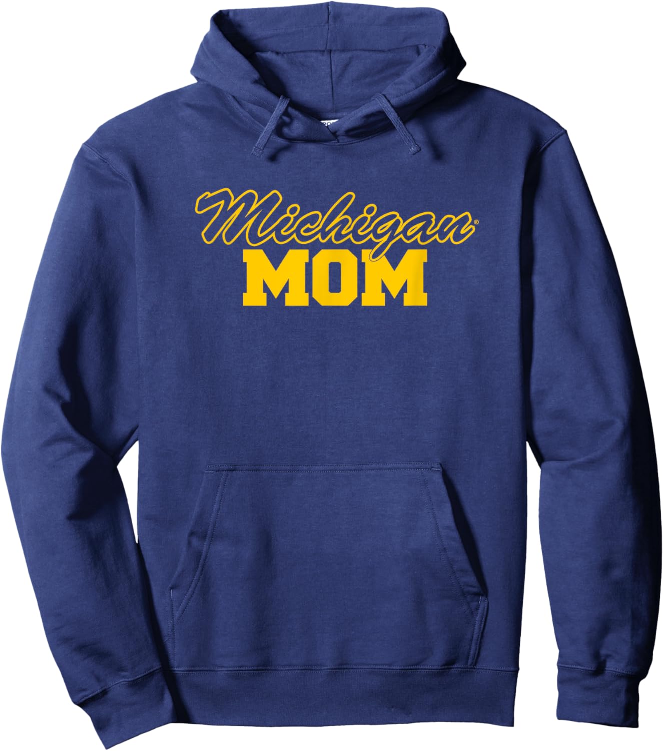 University of Michigan Wolverines Mom Hoodie - Hoodie | Navy