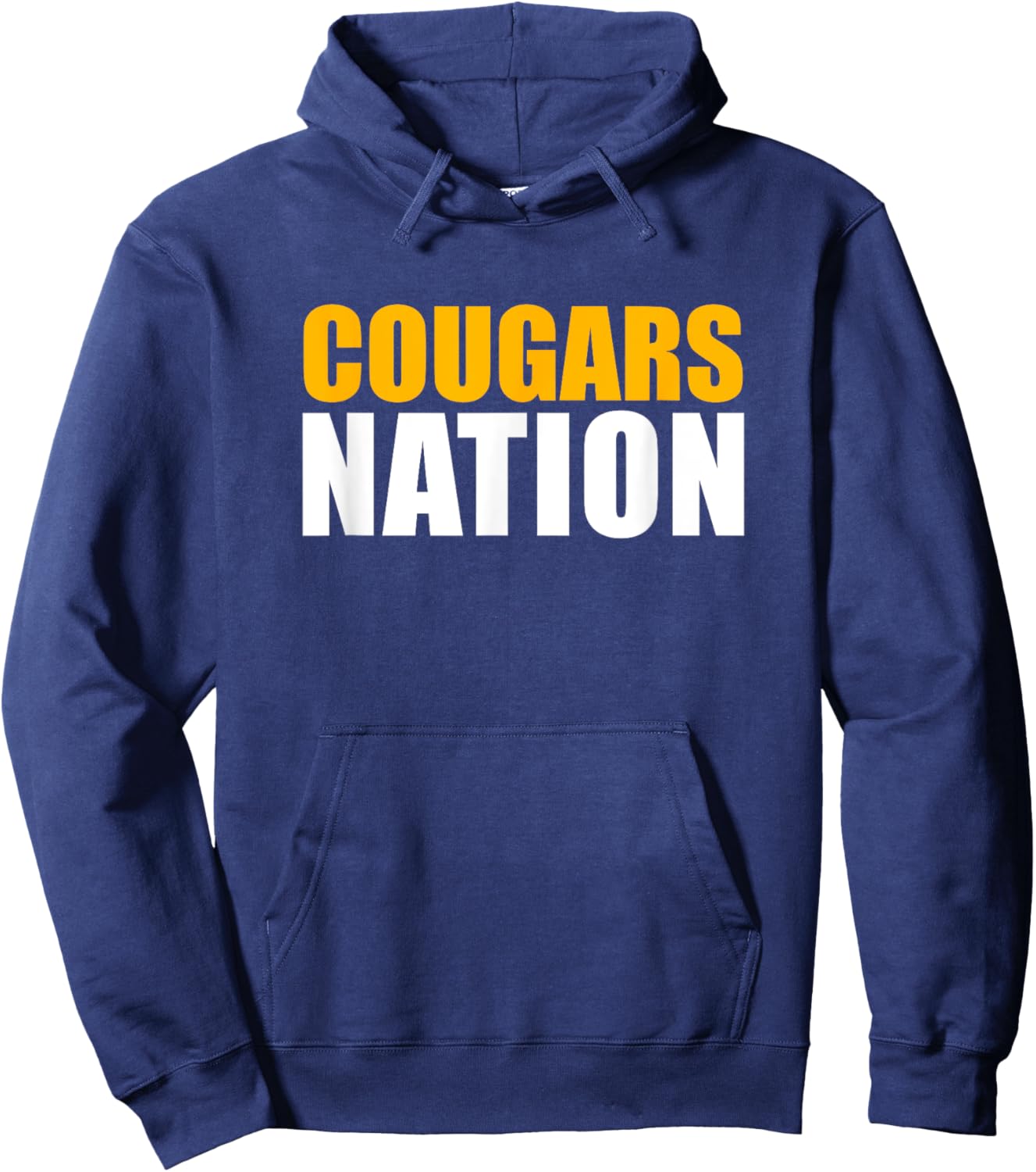 Clovis Cougars Nation HS Hoodie - Hoodie | Navy