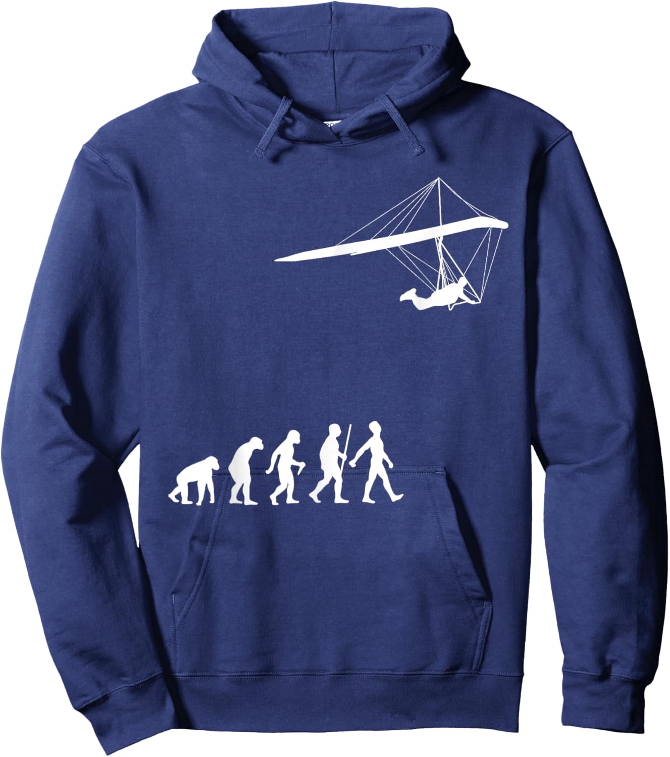 Best Hang Glider Art Women Hang Glide Hang Gliding Hoodie - Hoodie | Navy