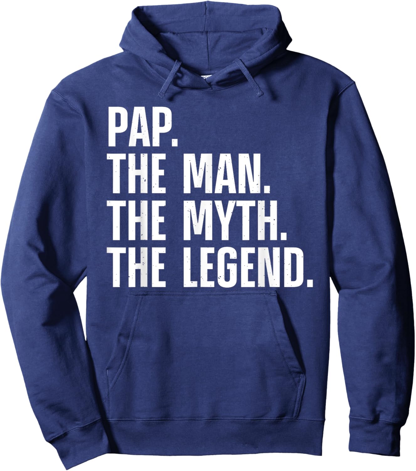 Funny Pap Design For Grandpa Grandfather From Grandkids Pap Hoodie - Hoodie | Navy