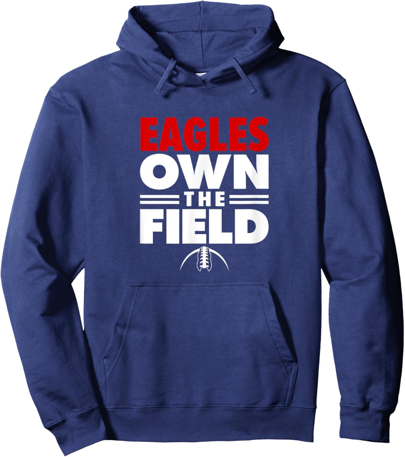 East Rockingham High School Own the Field Hoodie - Hoodie | Navy
