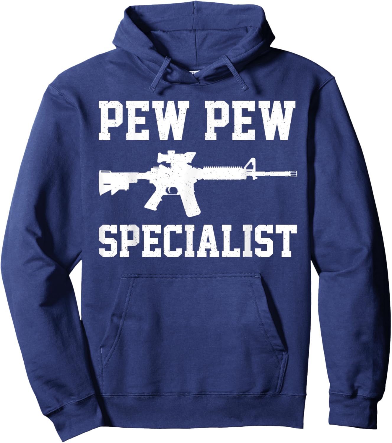Funny Airsoft Art Women Tactical Gun Combat Airsoft Hoodie - Hoodie | Navy