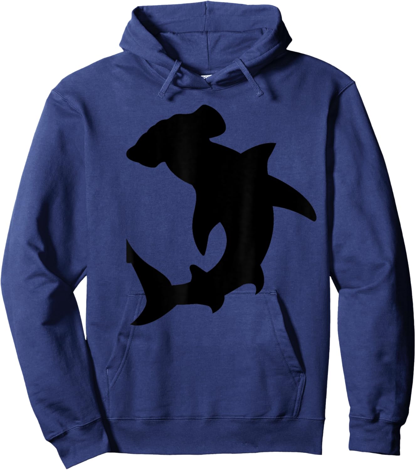 Hammerhead Shark Kids Girls Boys Hammerhead Hoodie - Hoodie | Navy