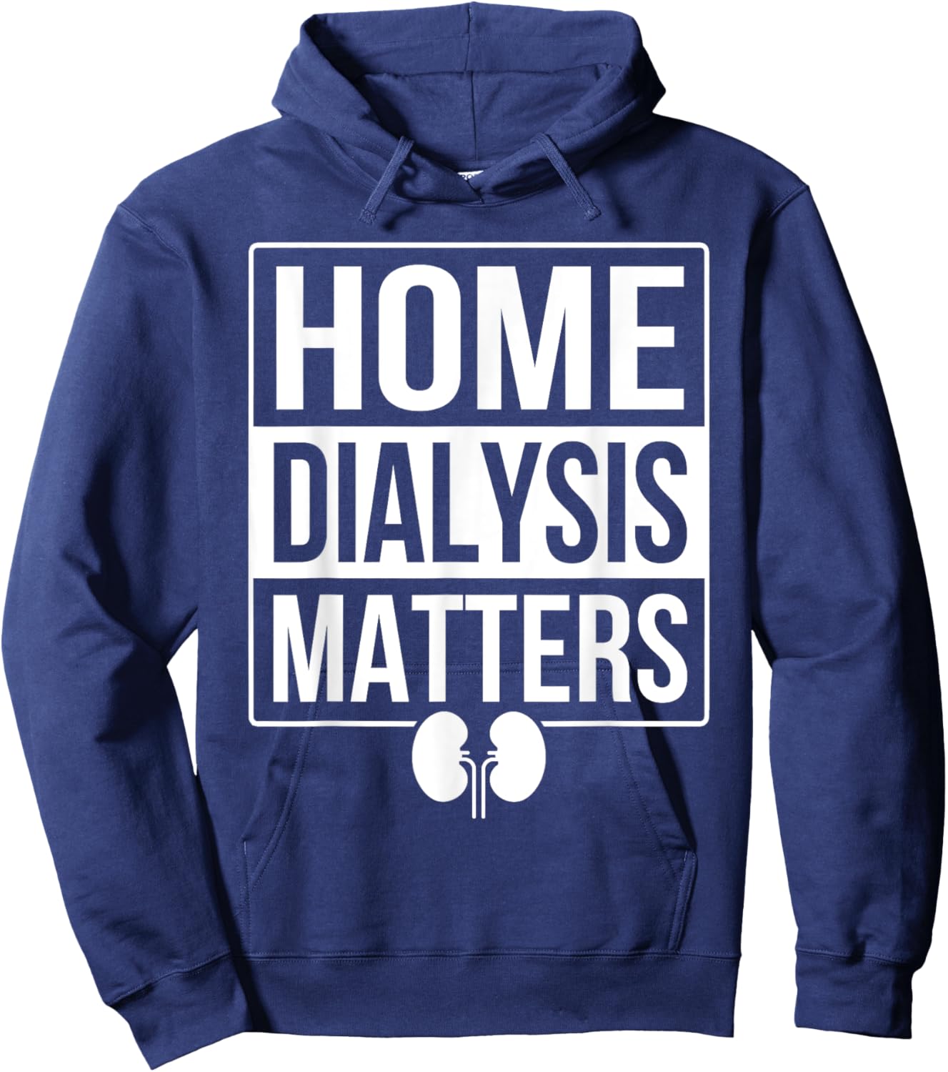 Peritoneal Dialysis Nurse Home Dialysis Hoodie - Hoodie | Navy