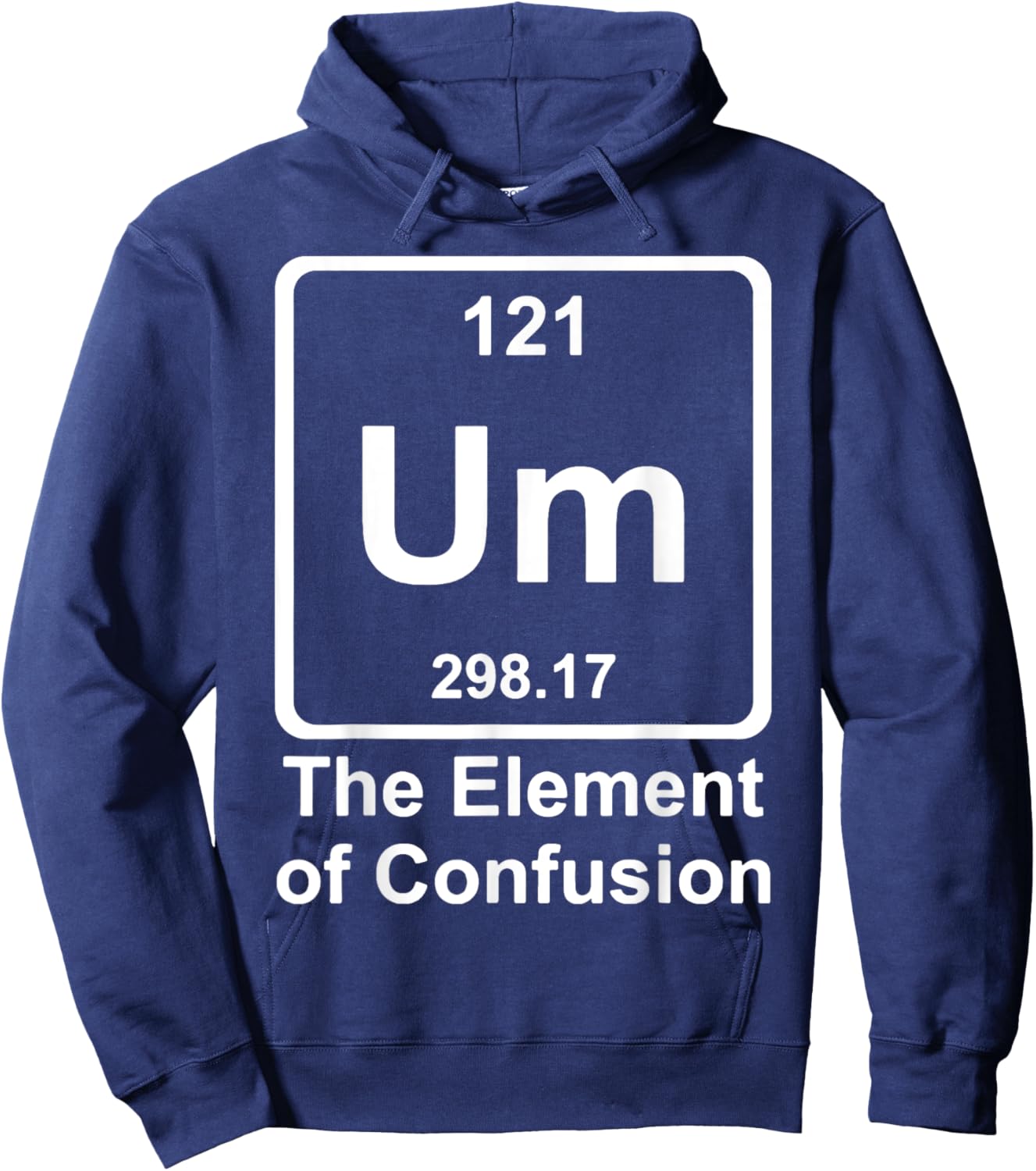 Um The Element Of Confusion Hoodie - Hoodie | Navy