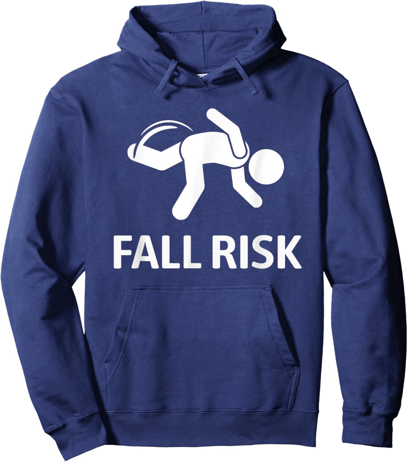 Fall Risk Balance Issues Funny Hoodie - Hoodie | Navy