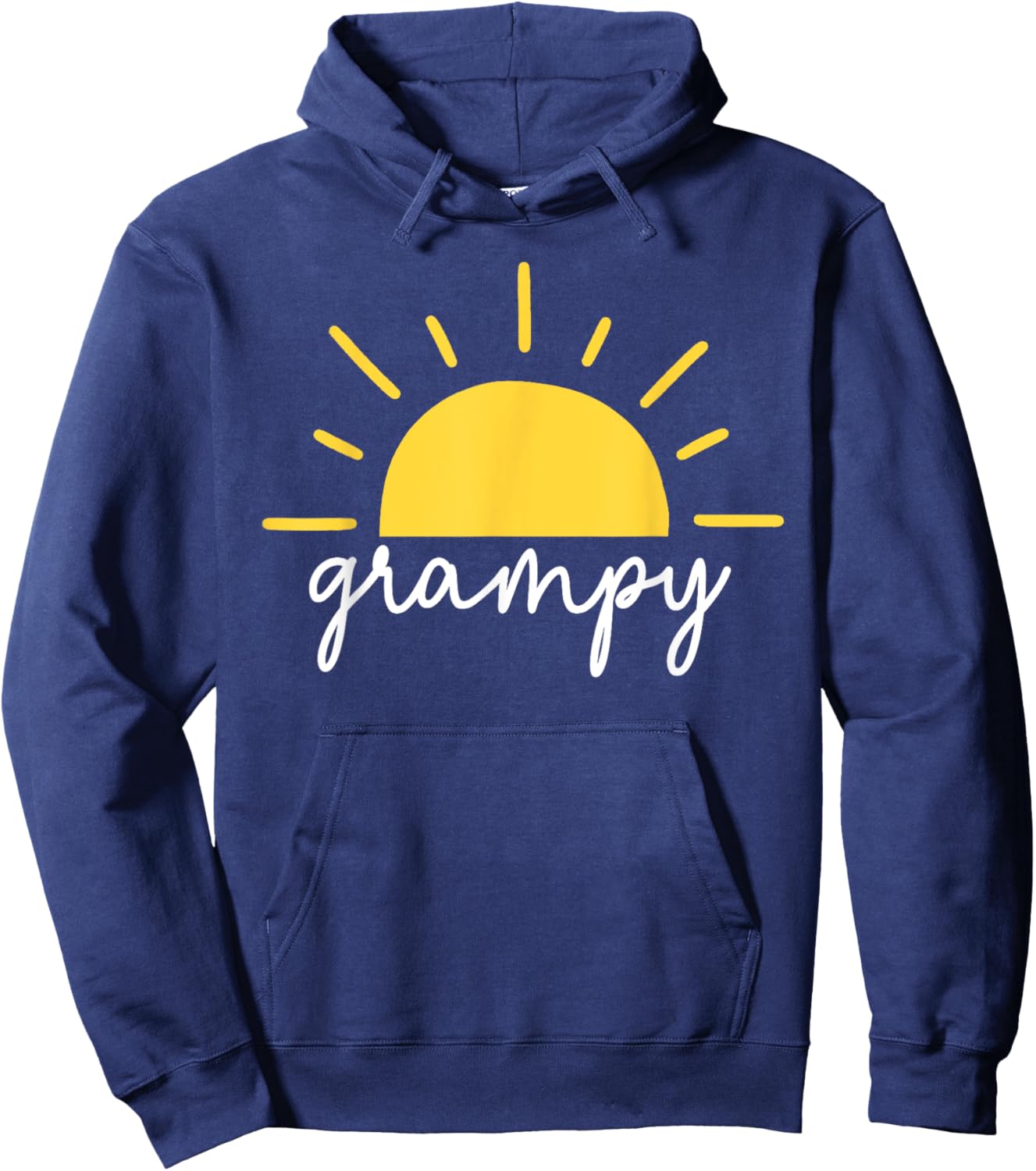Grampy of the 1st Birthday First Trip Around the Sun Party Hoodie - Hoodie | Navy