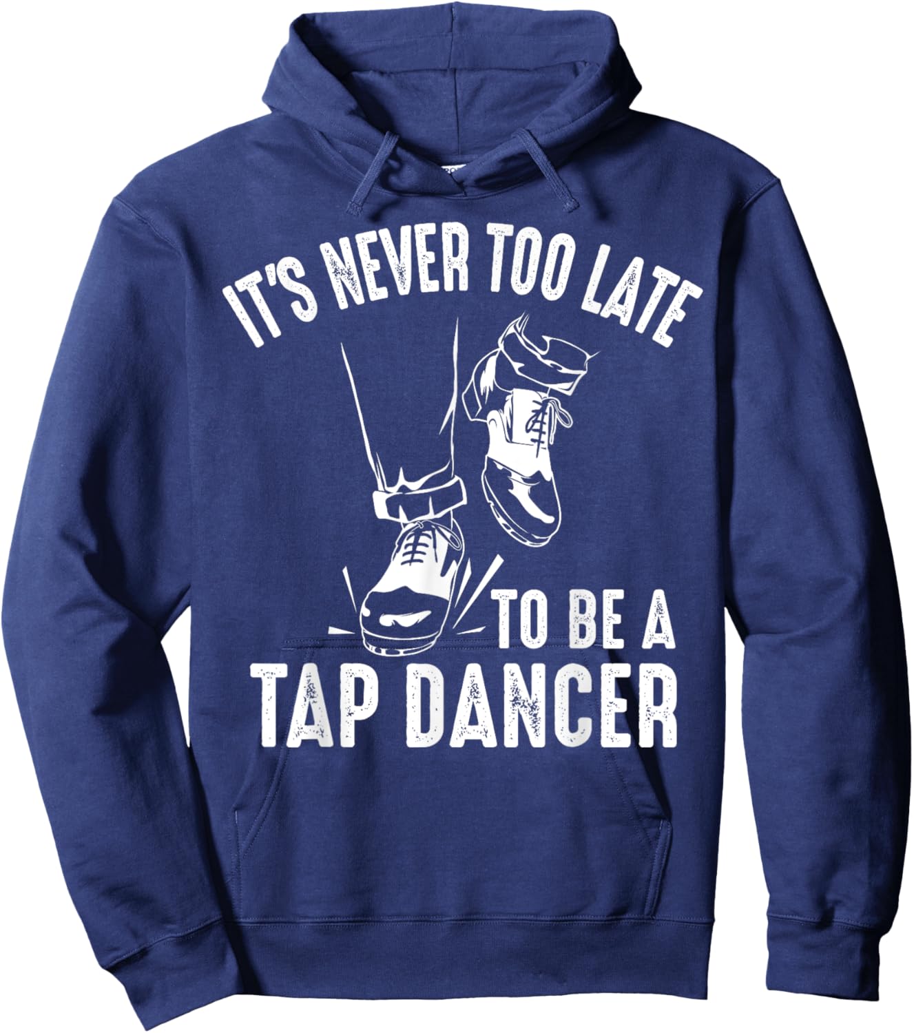 Funny Tap Dancing Art Women Tap Dancer Dance Hoodie - Hoodie | Navy