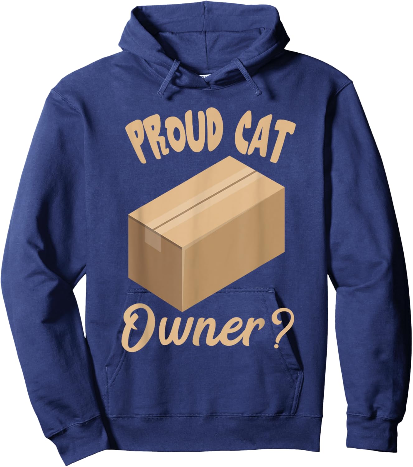 Schrödinger's Cat Proud Cat Owner Funny Physician Physics Hoodie - Hoodie | Navy