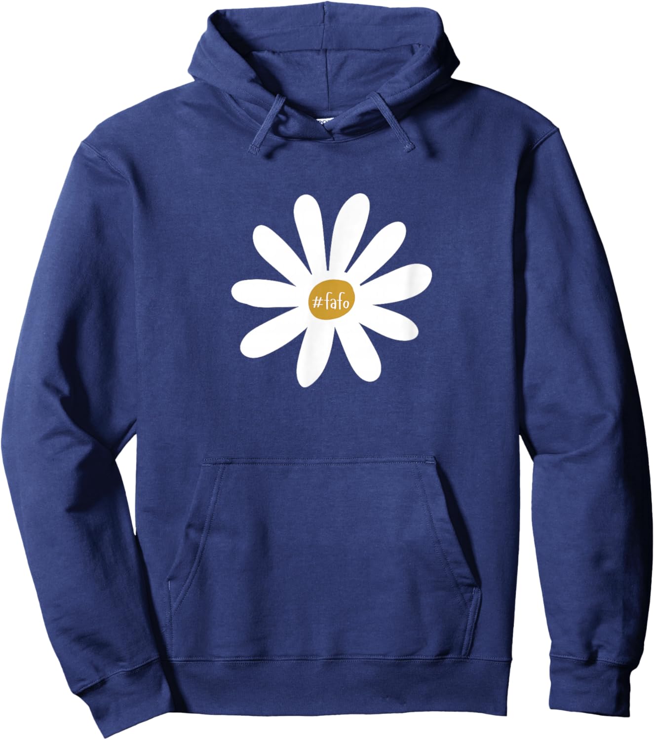 The FAFO Daisy Hoodie - Hoodie | Navy