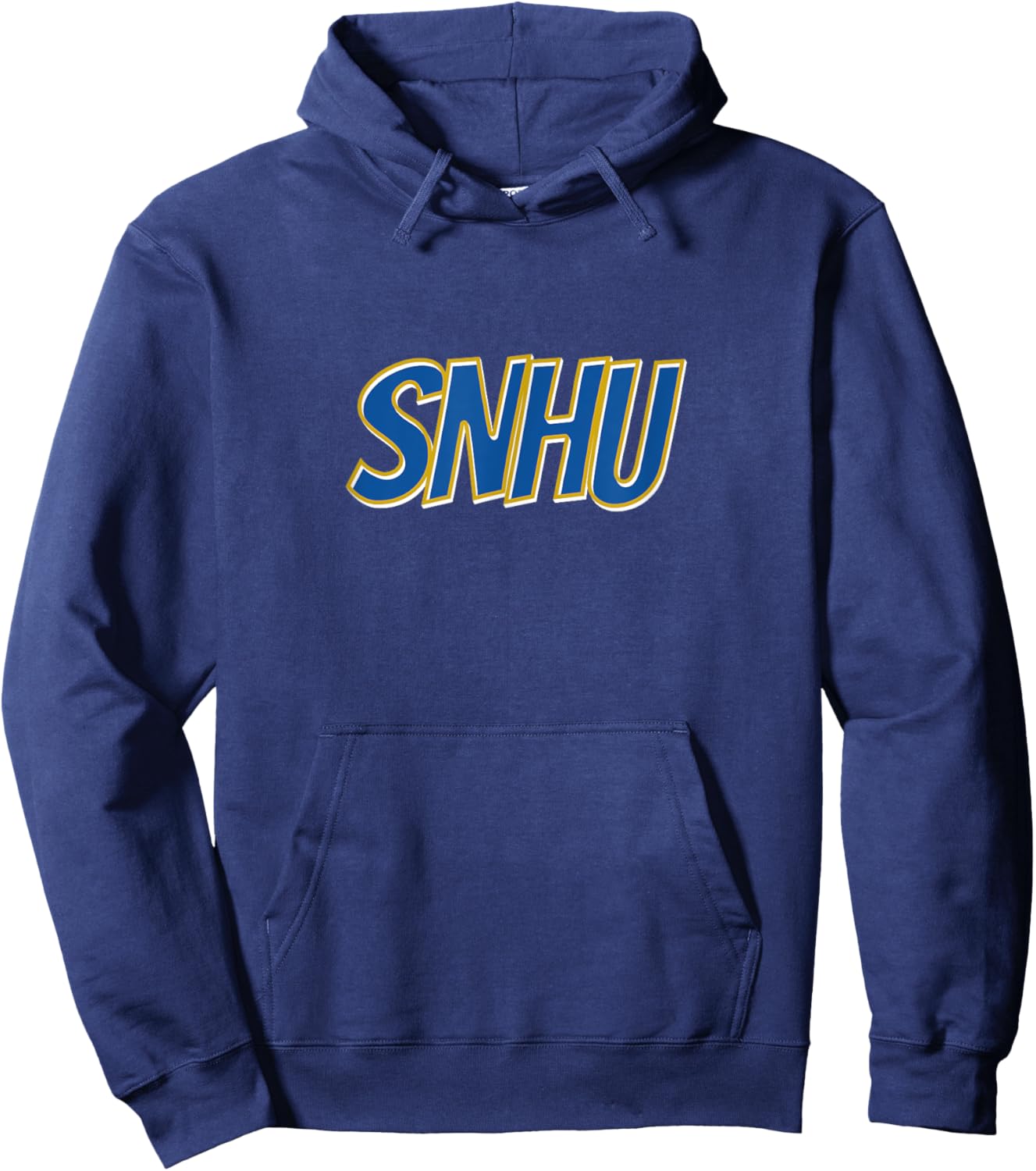 SNHU Arch Vintage Retro College Athletic Sports Hoodie - Hoodie | Navy