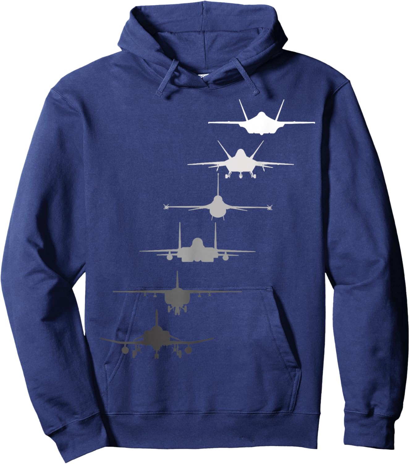 Air Force Fighter F-4 F-111 F-15 F-16 F-22 F-35 Veterans Day Hoodie - Hoodie | Navy