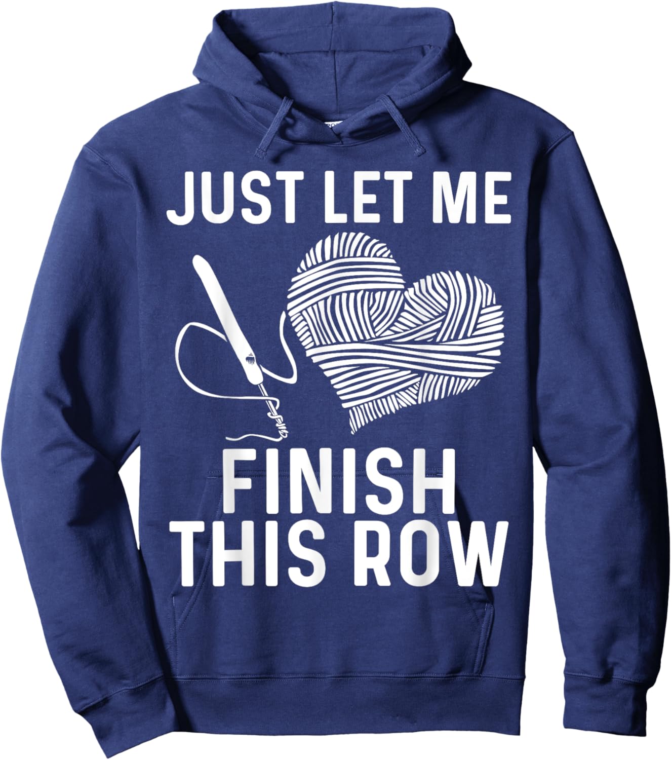 Best Crocheting Art Women Crocheter Crochet Lover Hoodie - Hoodie | Navy