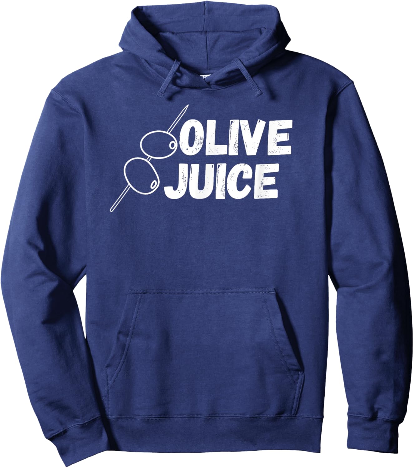 Funny Graphic Shirt Women Children Olive Juice Green Hoodie - Hoodie | Navy