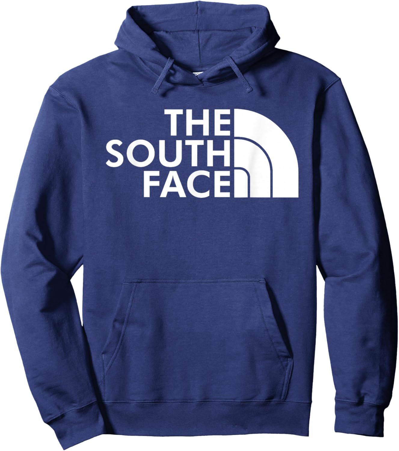 Lustige Parodie - The South Face Cooles Design für smarte Leute Hoodie - Hoodie | Navy