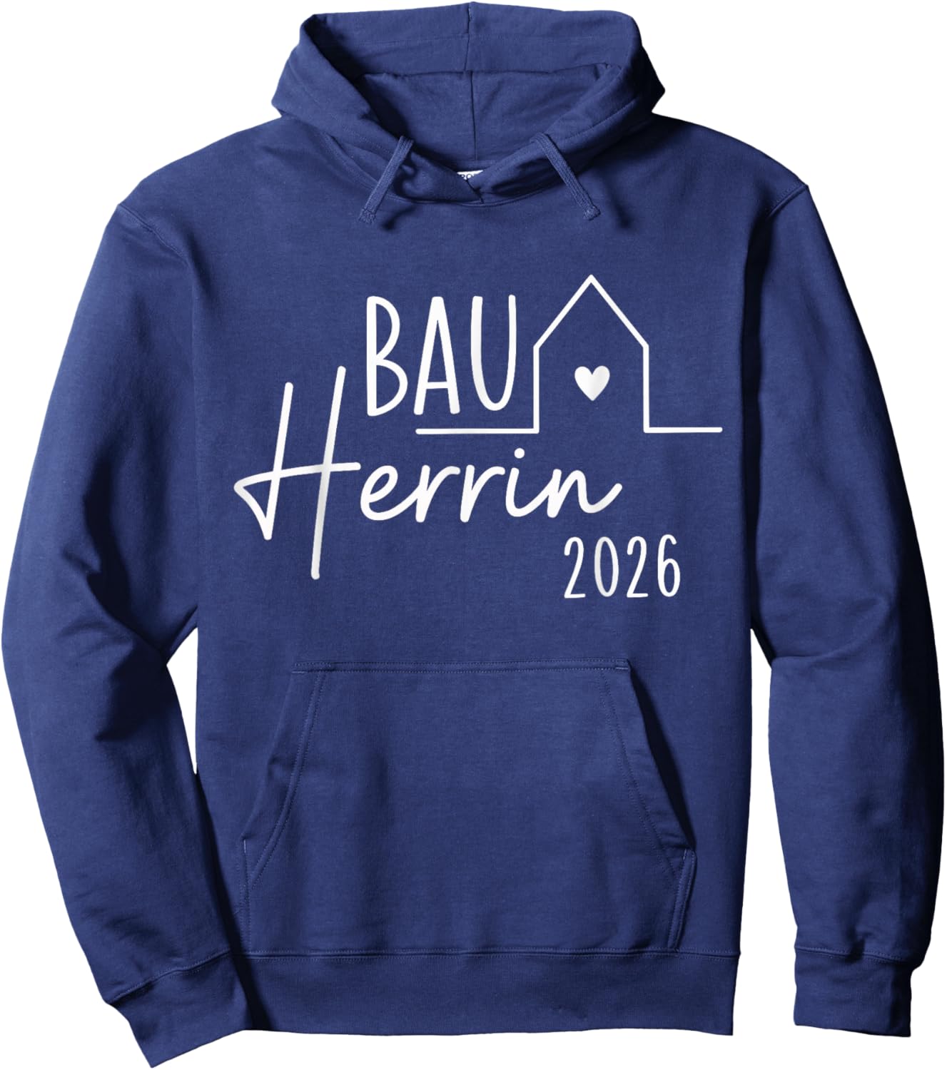 Bauherrin 2026 Hausbau Eigenheim Hoodie - Hoodie | Navy