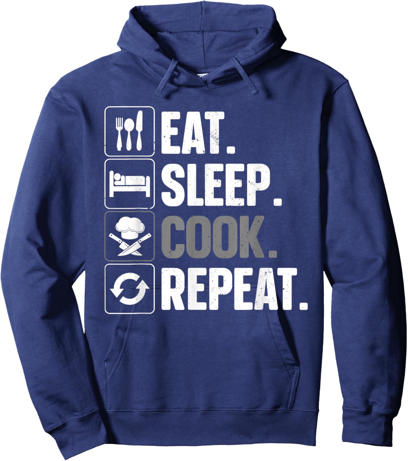 Funny Chef Design Women Cooking Culinary Cook Chef Hoodie - Hoodie | Navy