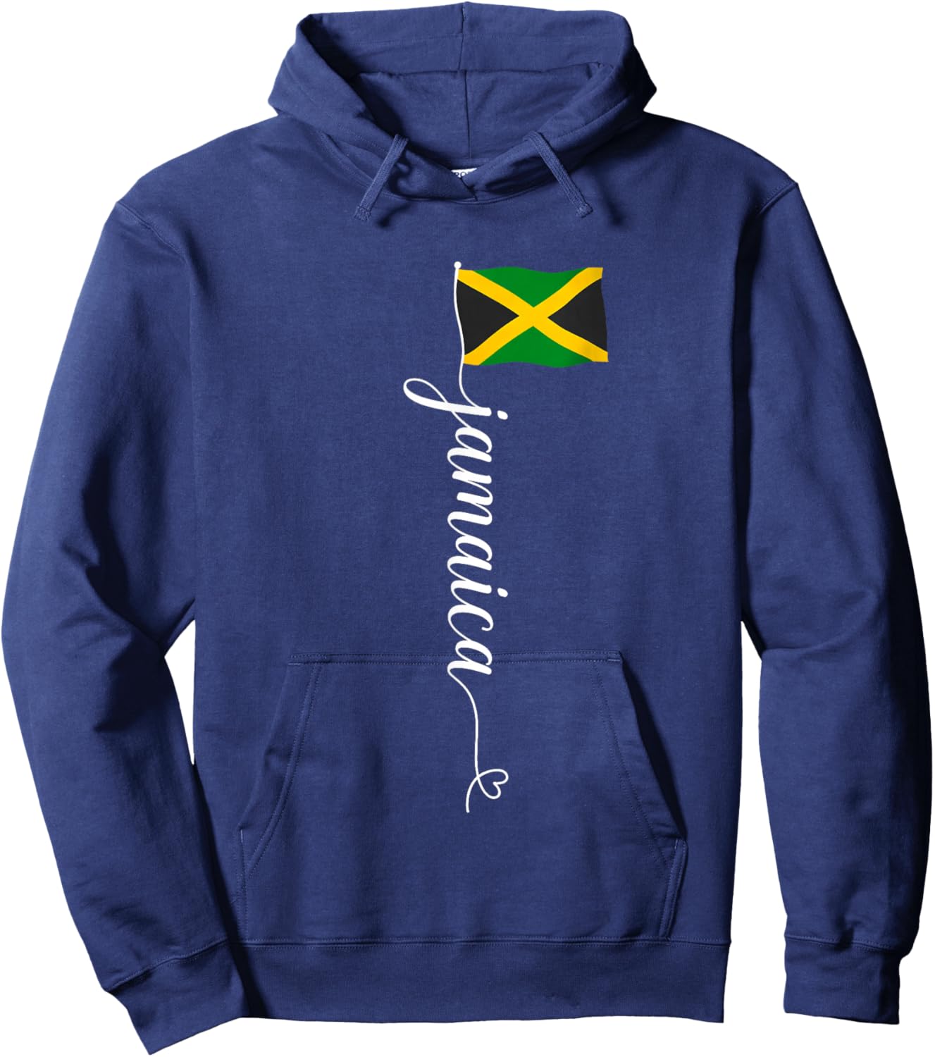 Jamaica Flag Jamaican Pride Jamaica Fan Roots Men Women Kids Hoodie - Hoodie | Navy
