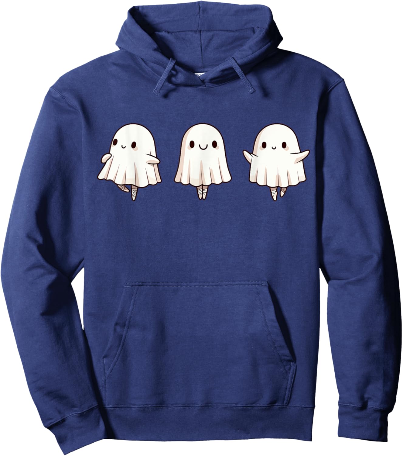 Halloween Ballet Ghost Ballet Dancer Spooky Dance Teacher Hoodie - Hoodie | Navy