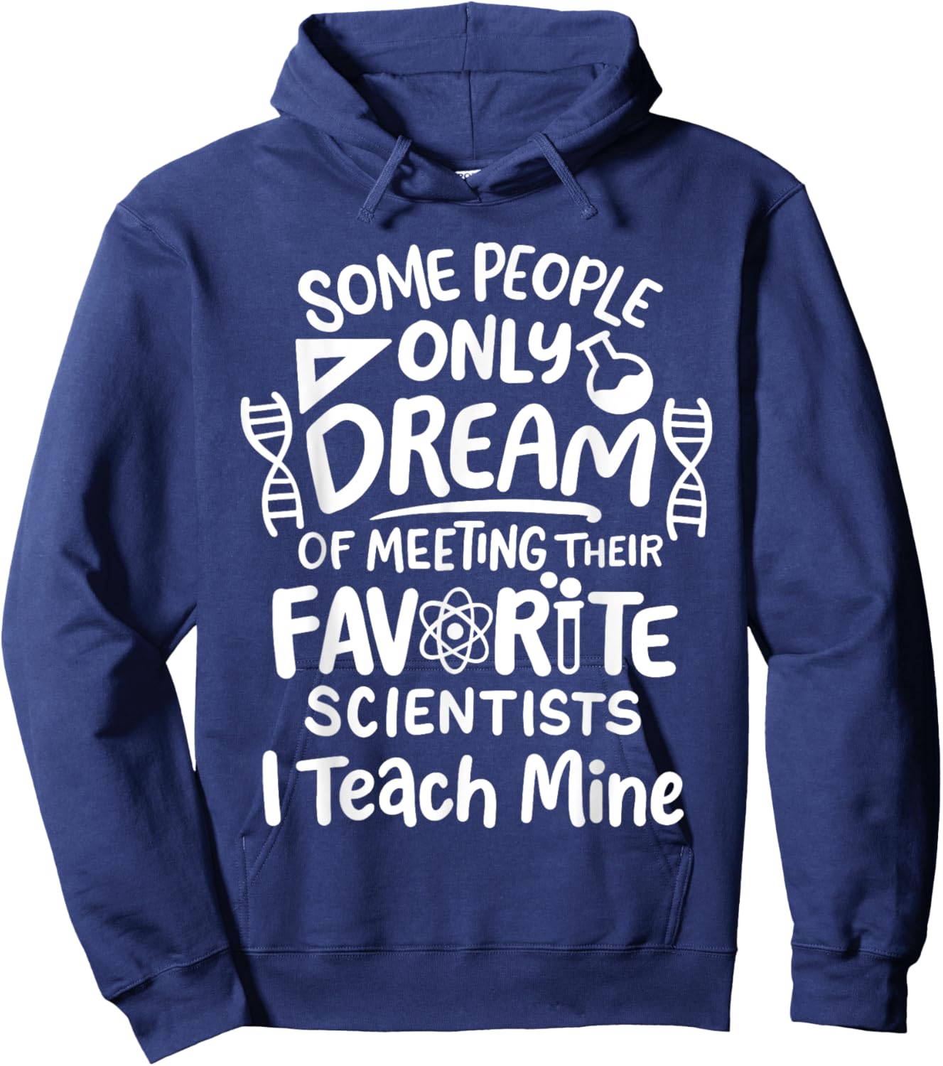 Science Teacher Men Women Girls Kids Hoodie - Hoodie | Navy