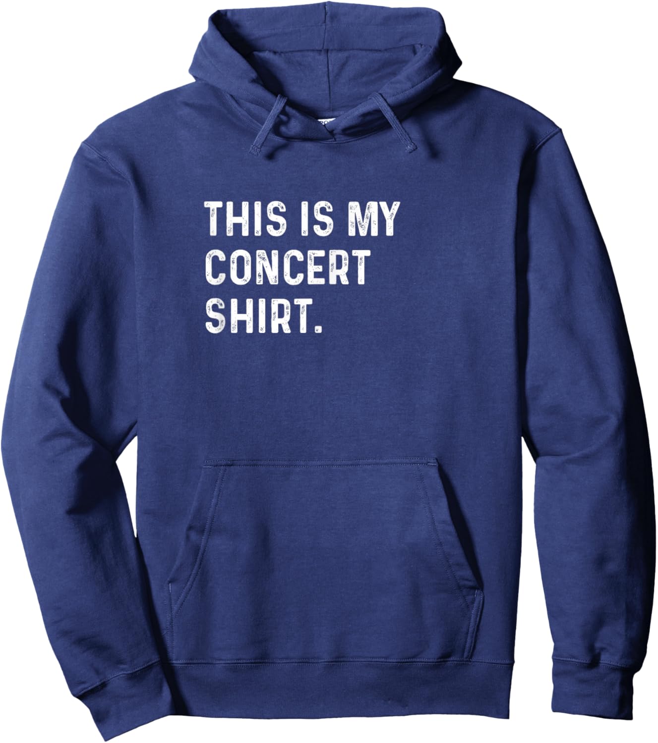 This Is My Concert Shirt - Rock Indie Pop Rap R&B Metal Hoodie - Hoodie | Navy
