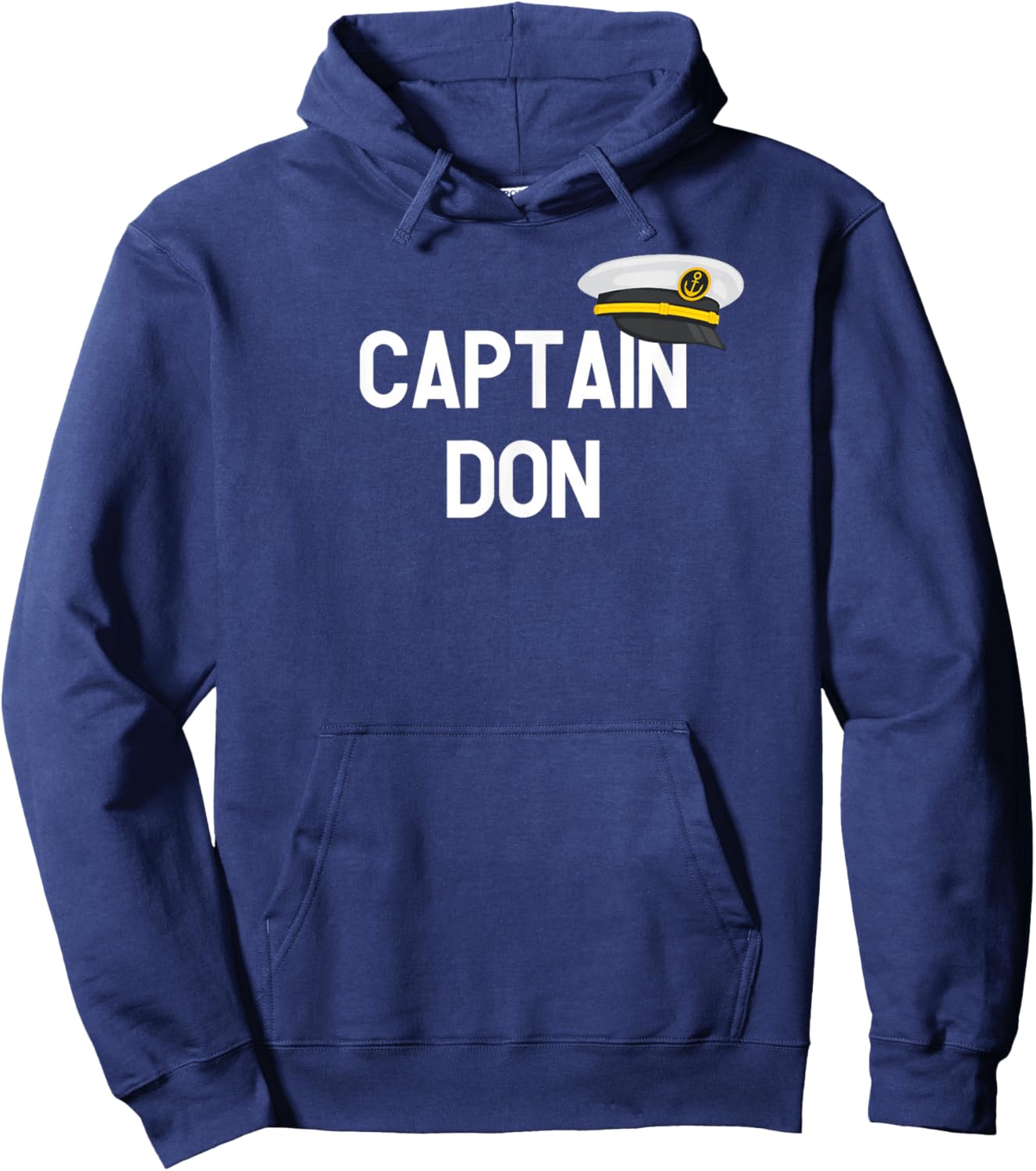Captain Don - First Name Gift Hoodie - Hoodie | Navy