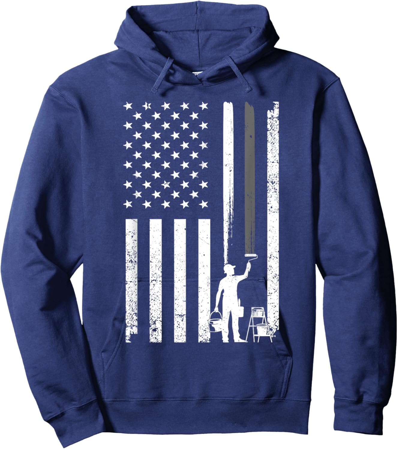 Cool Painter Art Women Painting Job House Painter Hoodie - Hoodie | Navy