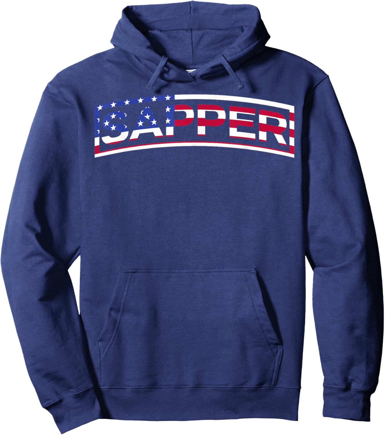 Sapper Military Engineer Infantry Soldier War Veteran Hoodie - Hoodie | Navy