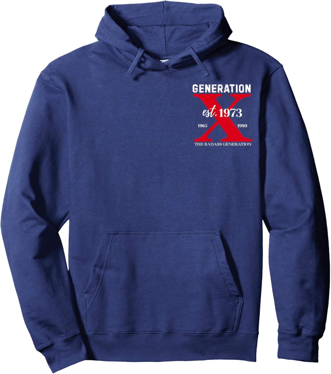 Gen X 1973 Bevor du geboren wurdest, war Sissie Totenkopf Hoodie - Hoodie | Navy