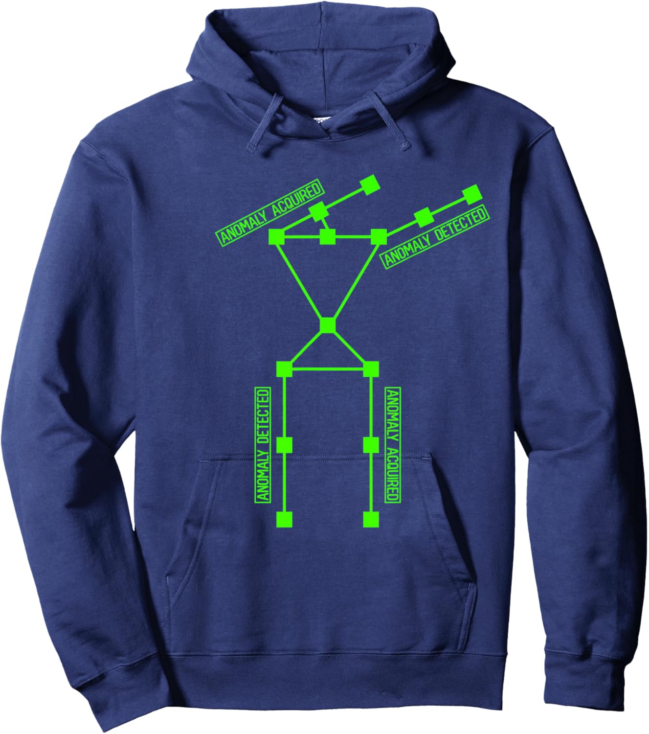 Ghost Hunter | SLS Paranormal Research Halloween Spirit Hunt Hoodie - Hoodie | Navy