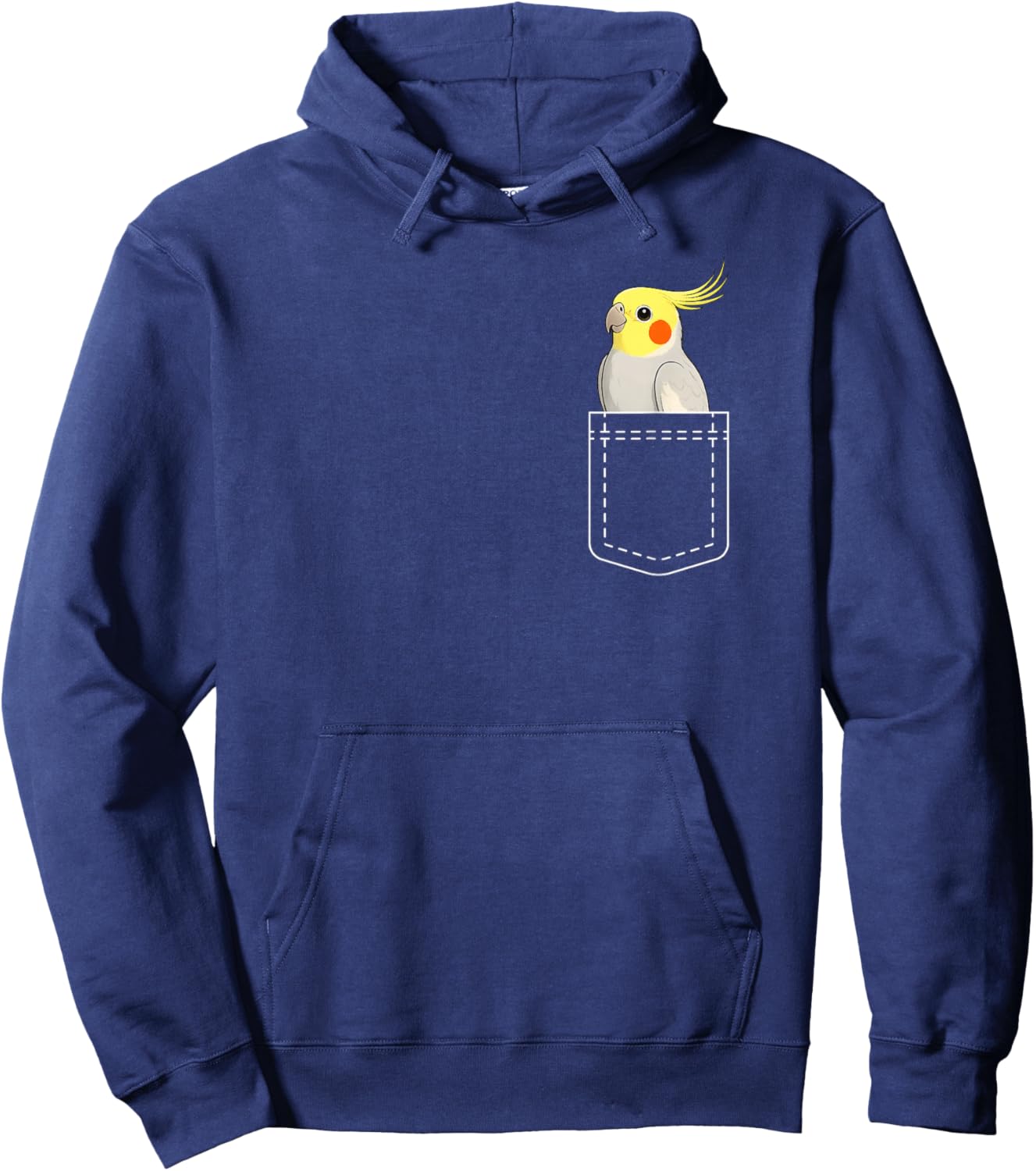 Cockatiel Pocket Cockatiel Owner Cockatiel Parrot Lover Hoodie - Hoodie | Navy