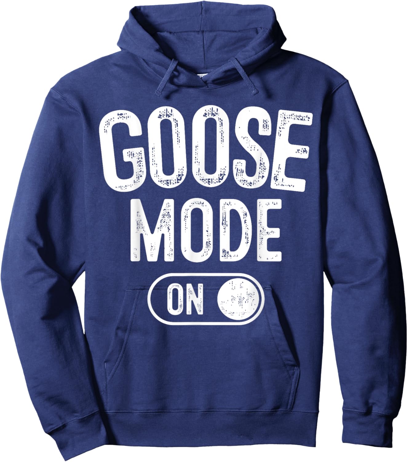 Goose Mode On Costume Funny Honk Squad Gift Animal Lover Hoodie - Hoodie | Navy