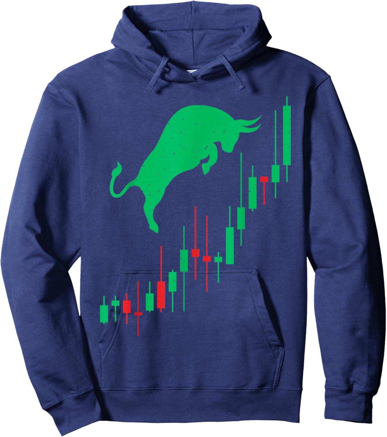 Cool Stock Market Art Women Stock Trading Day Trader Hoodie - Hoodie | Navy