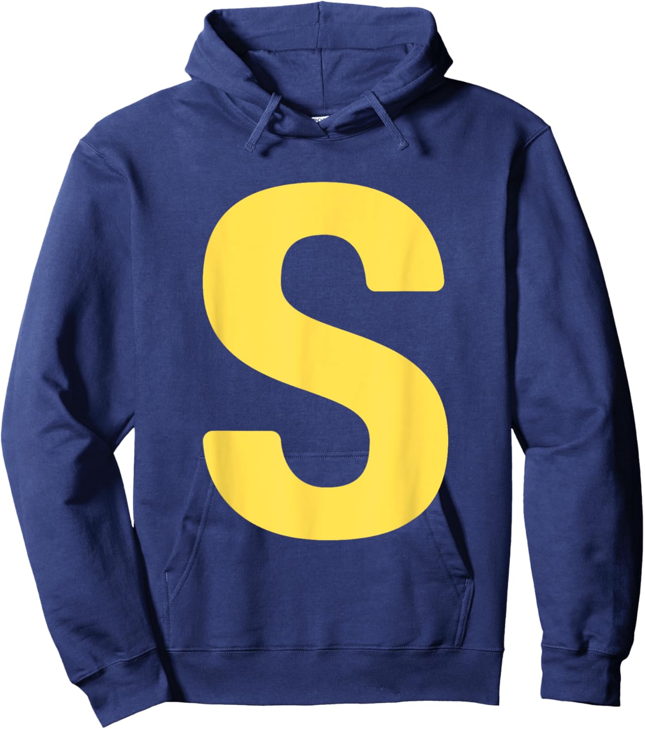 Letter S Funny Chipmunk Groupe Matching Halloween Costume Hoodie - Hoodie | Navy