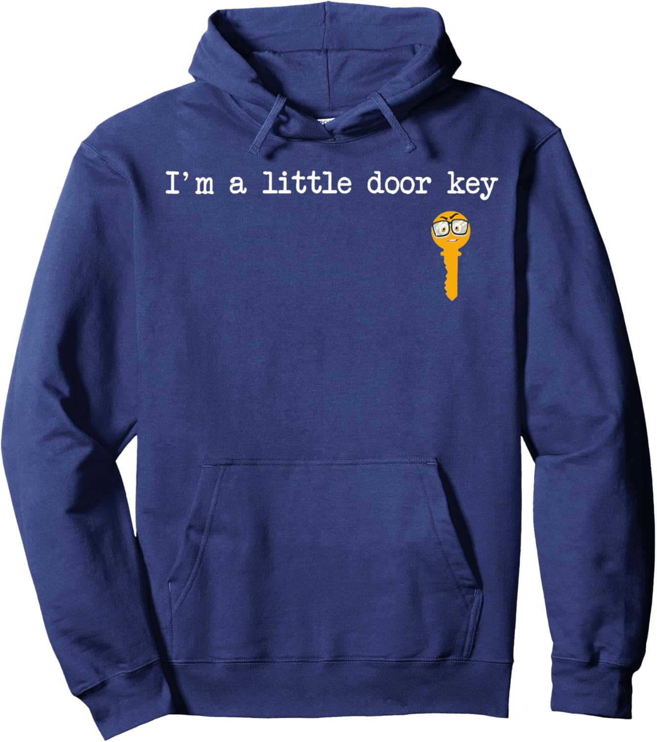 I'm A Little Door Key - Nerdy Bad Dorky Mom Dad Costume Hoodie - Hoodie | Navy