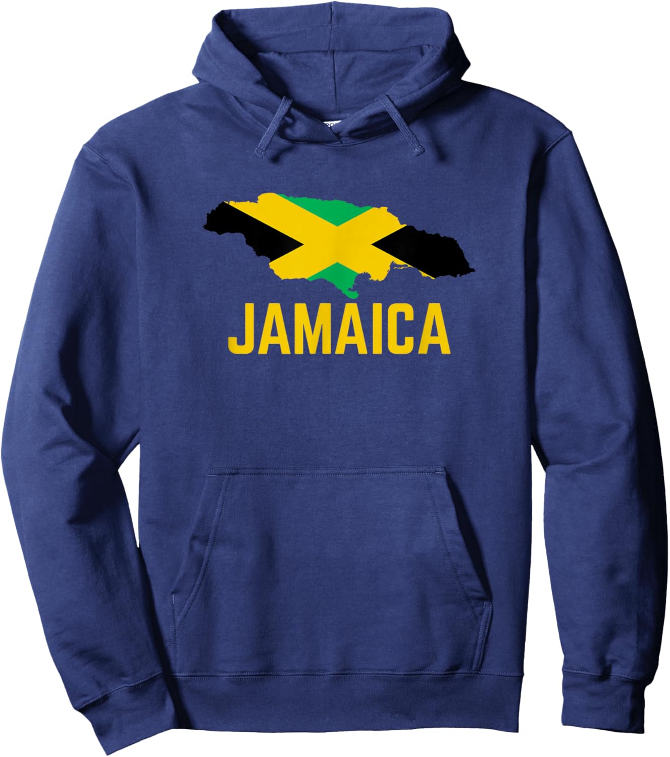 Jamaica Flag Proud Jamaican Roots Lover Kids Men Women Hoodie - Hoodie | Navy