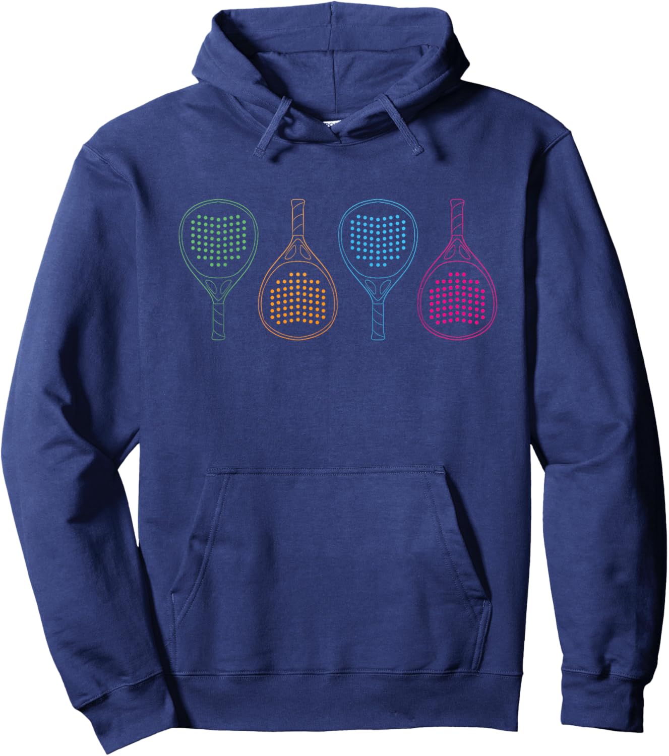 Padel Paddle Tennis Paddel Racquet Ball Hoodie - Hoodie | Navy