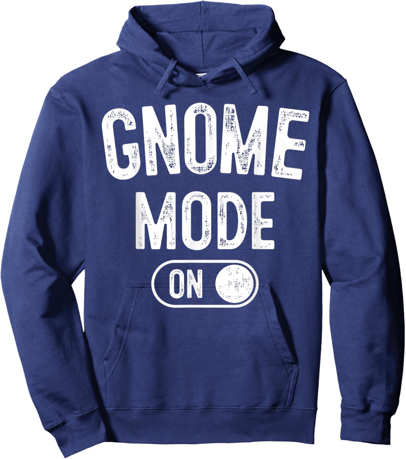 Gnome Mode On Costume Funny Gardener Gift Garden Lover Hoodie - Hoodie | Navy