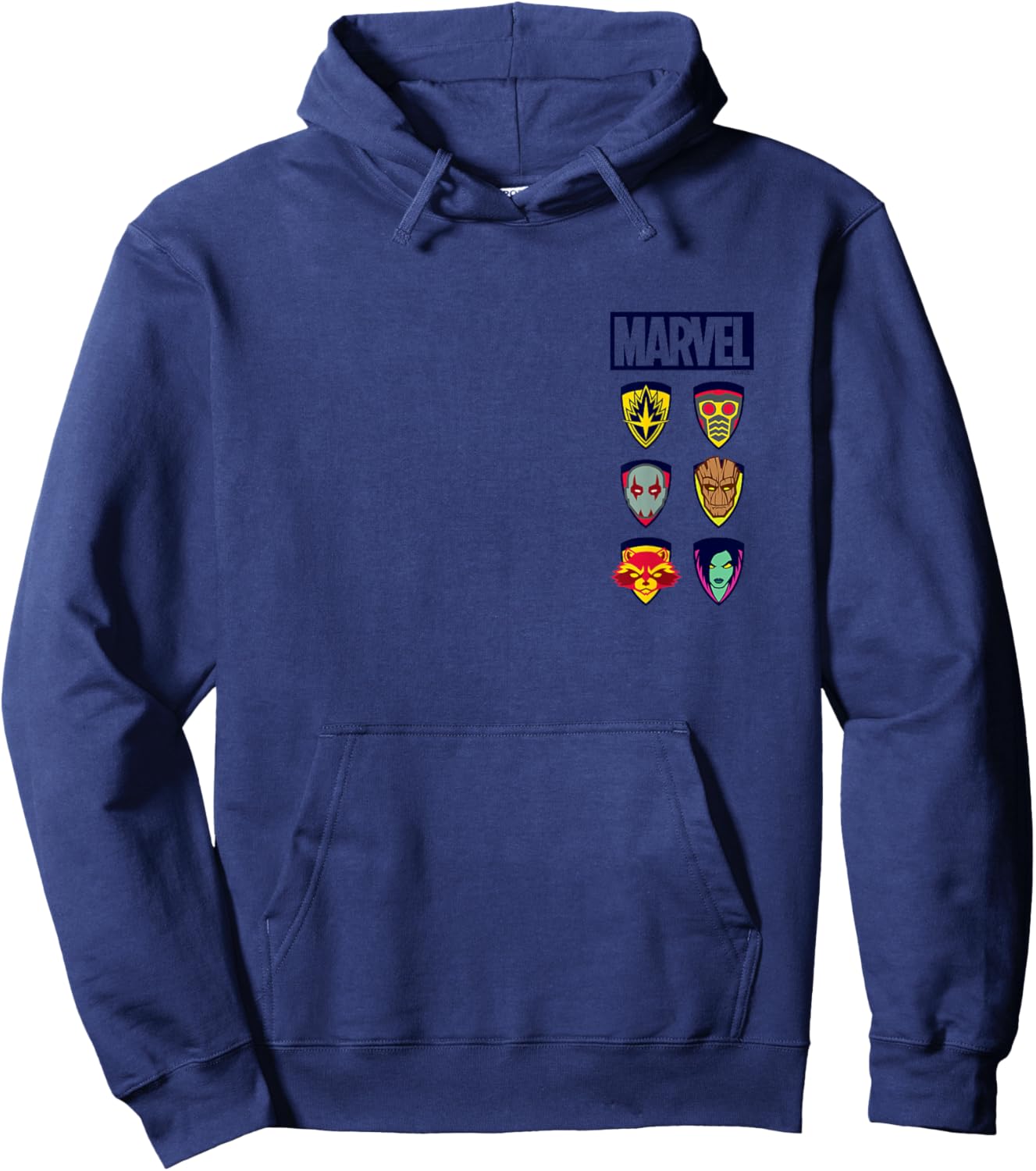 Guardians of The Galaxy - Stacked Icons Hoodie - Hoodie | Navy