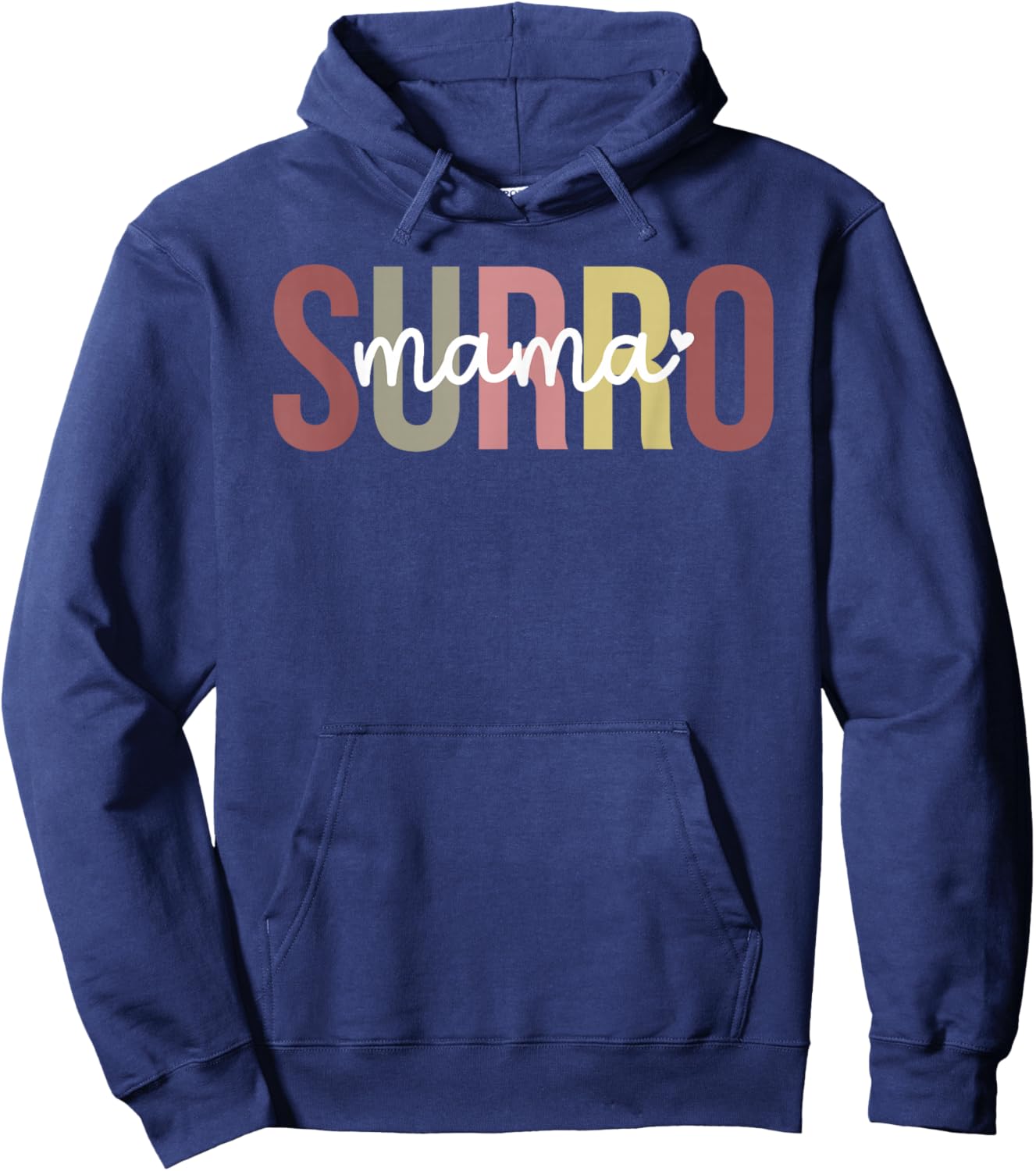 Surro Mama Boho Surrogate Mom Surro Mom Surrogate Mother Hoodie - Hoodie | Navy