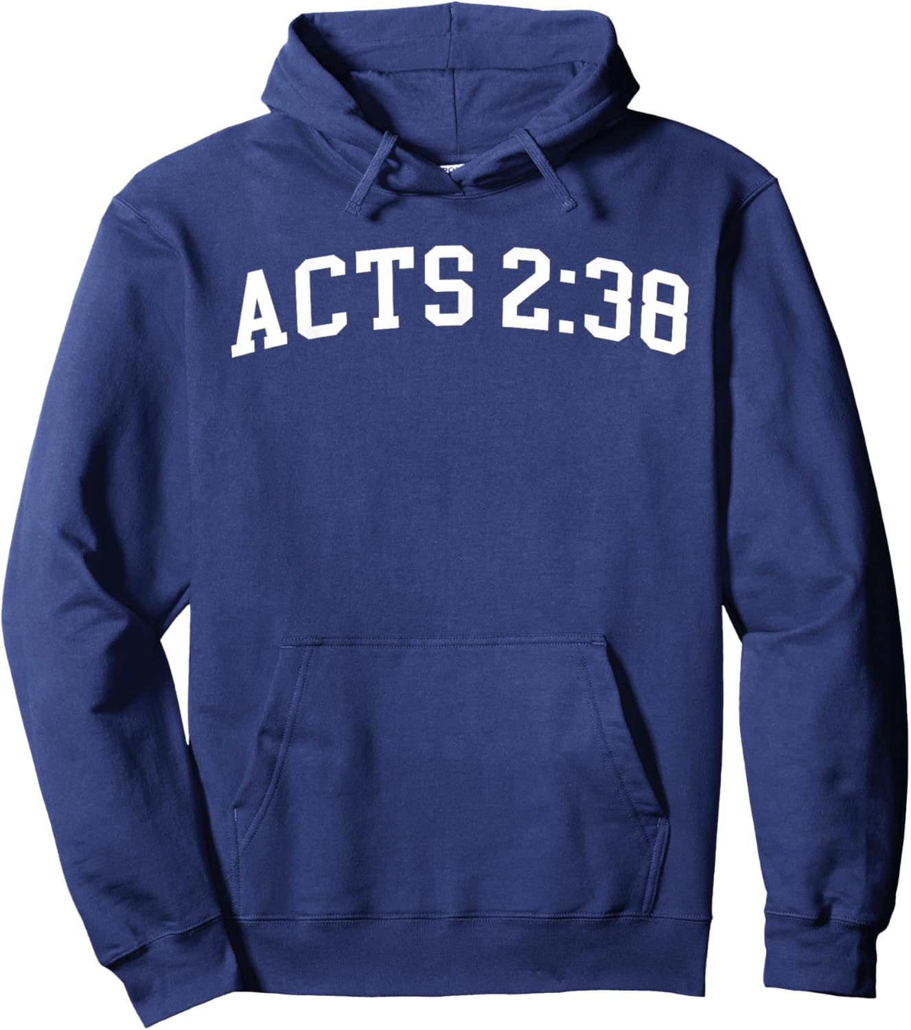 Acts 2:38 Hoodie - Hoodie | Navy