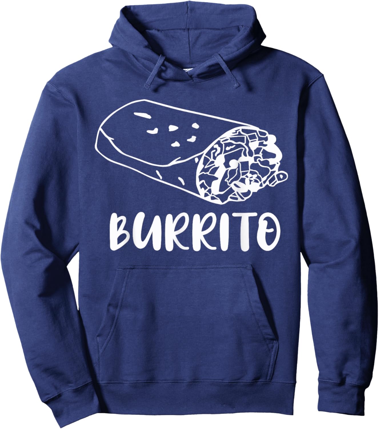 Burrito Taco Taquito Dad Mom Child Baby Matching Family Hoodie - Hoodie | Navy