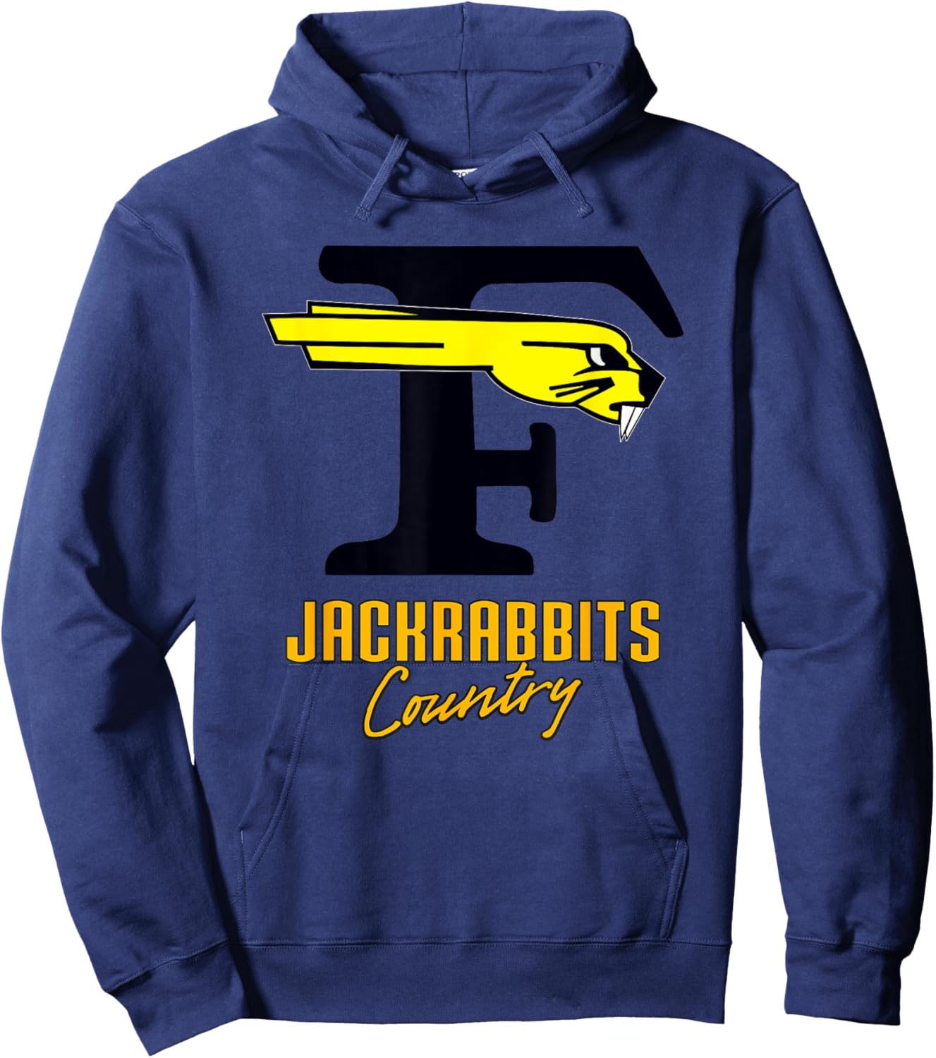 Forney Jackrabbits Logo Country HS Hoodie - Hoodie | Navy