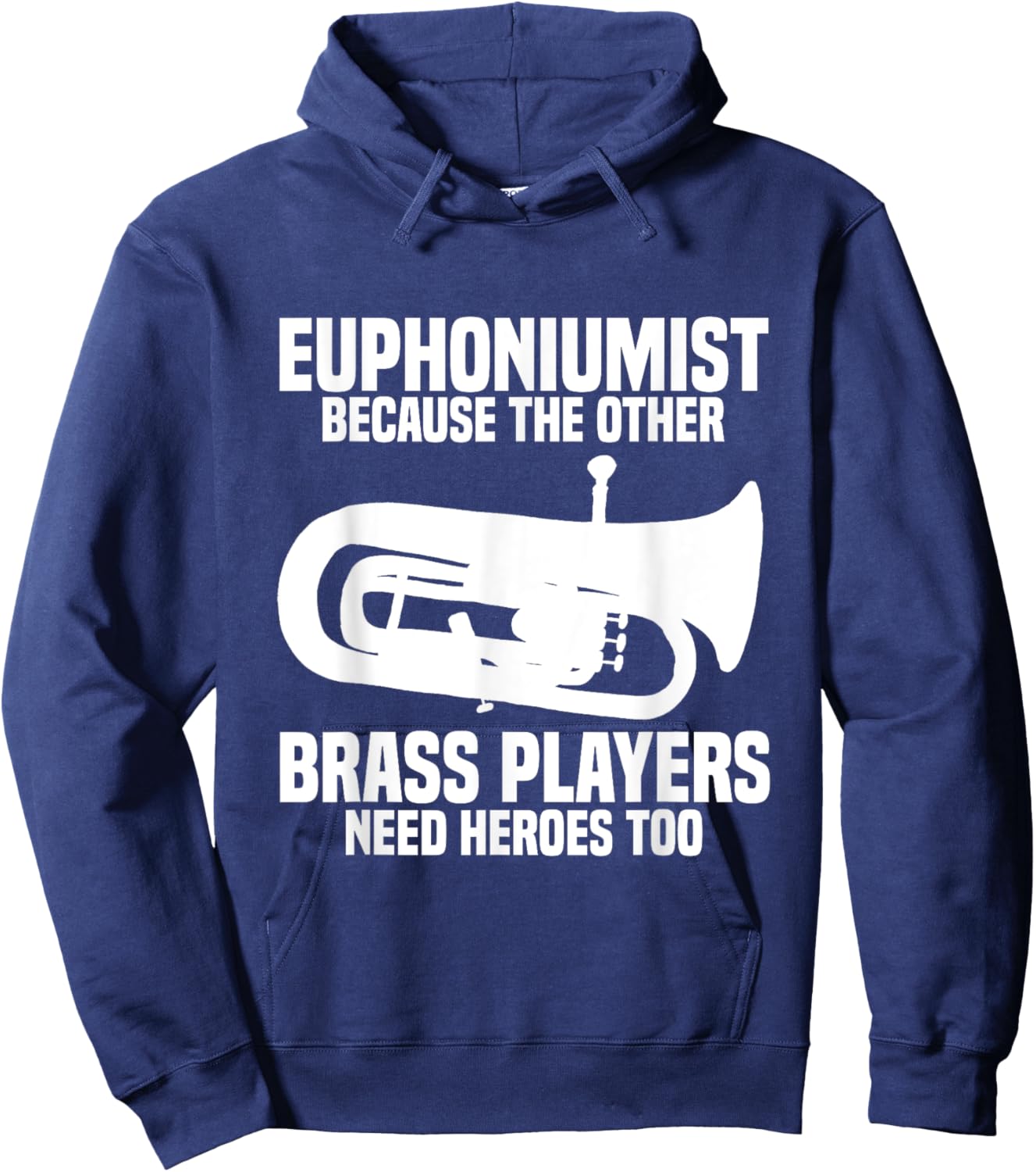 Euphonium Valve Oil Marching Band Orchestra Euphoniumist Hoodie - Hoodie | Navy
