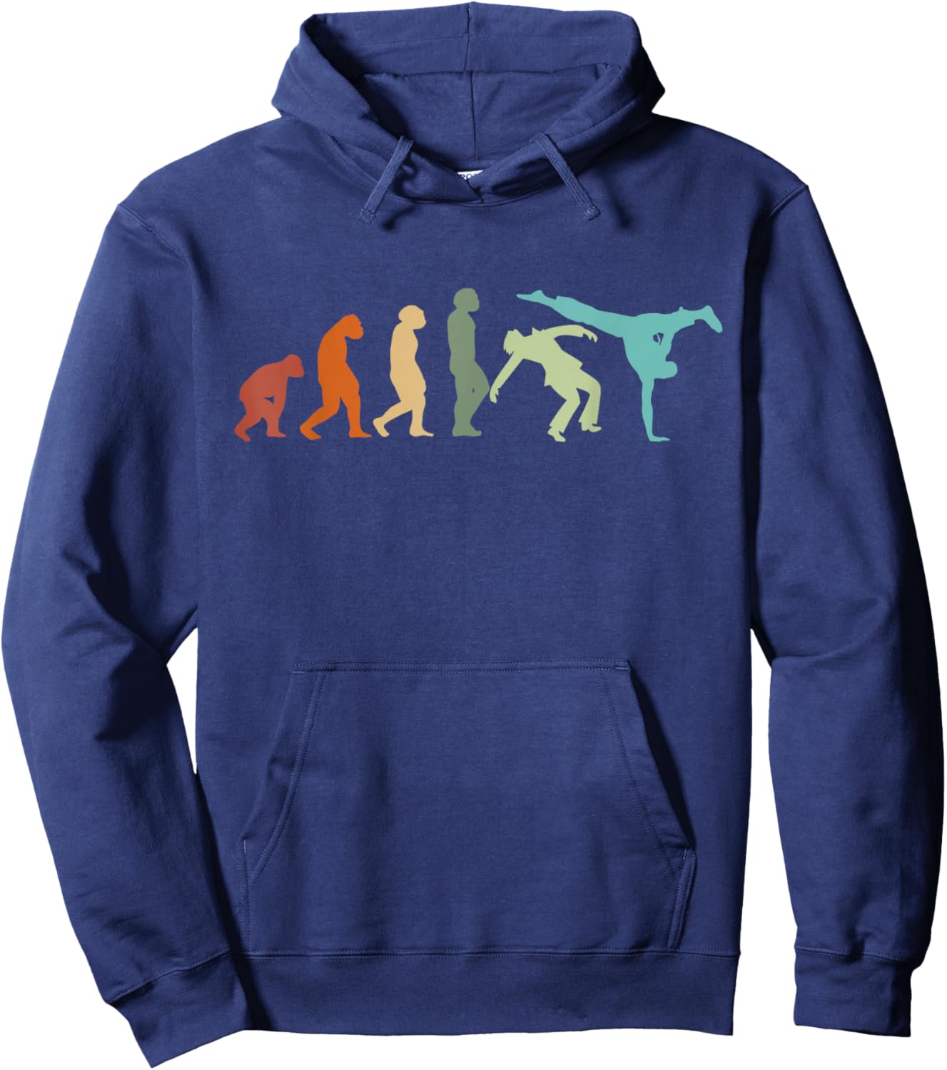 Capoeira Dance Martial Arts Brazil Karate Evolution Capoeira Hoodie - Hoodie | Navy